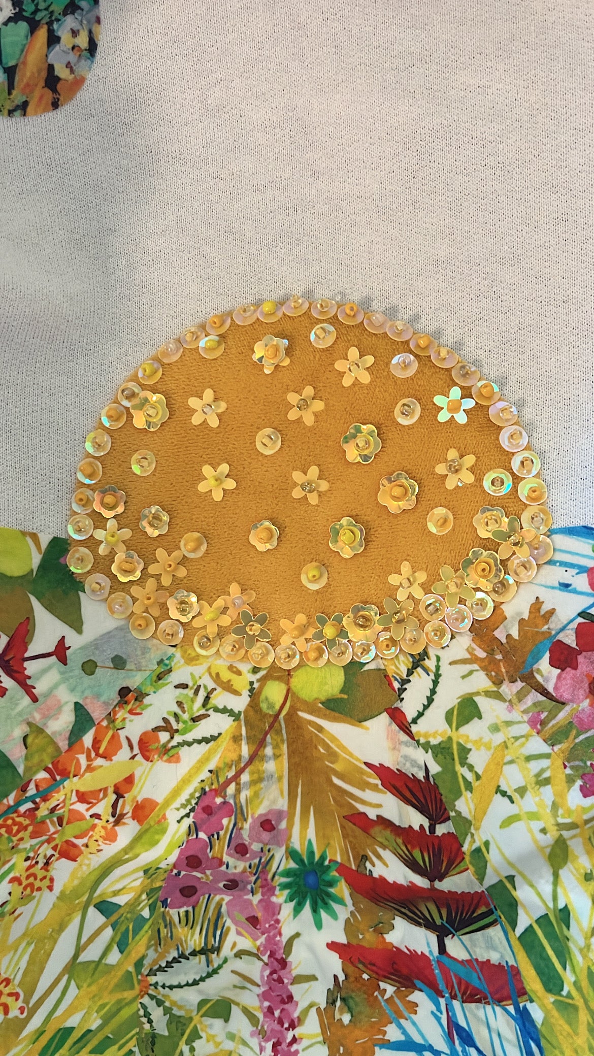 custom floral hoodie