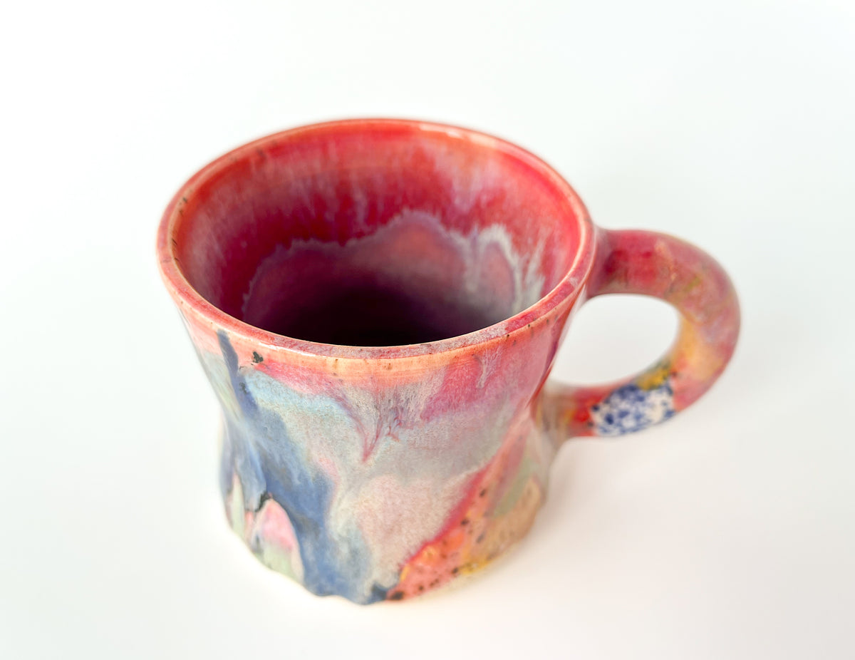 rainbow glaze mug no.4