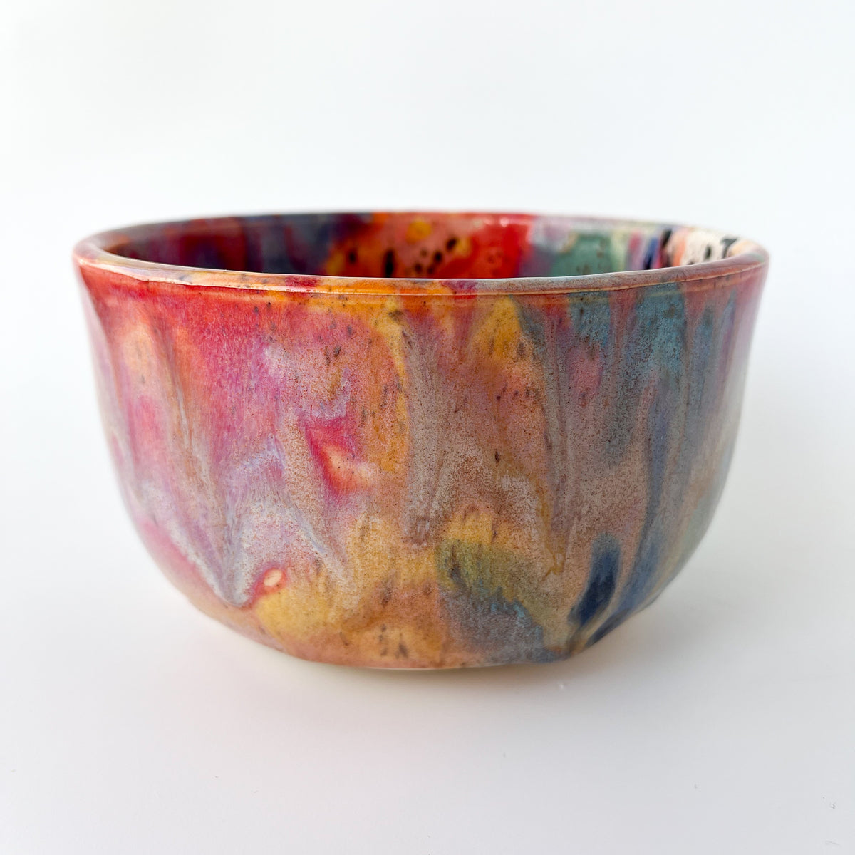rainbow glaze chunky bowl no.5