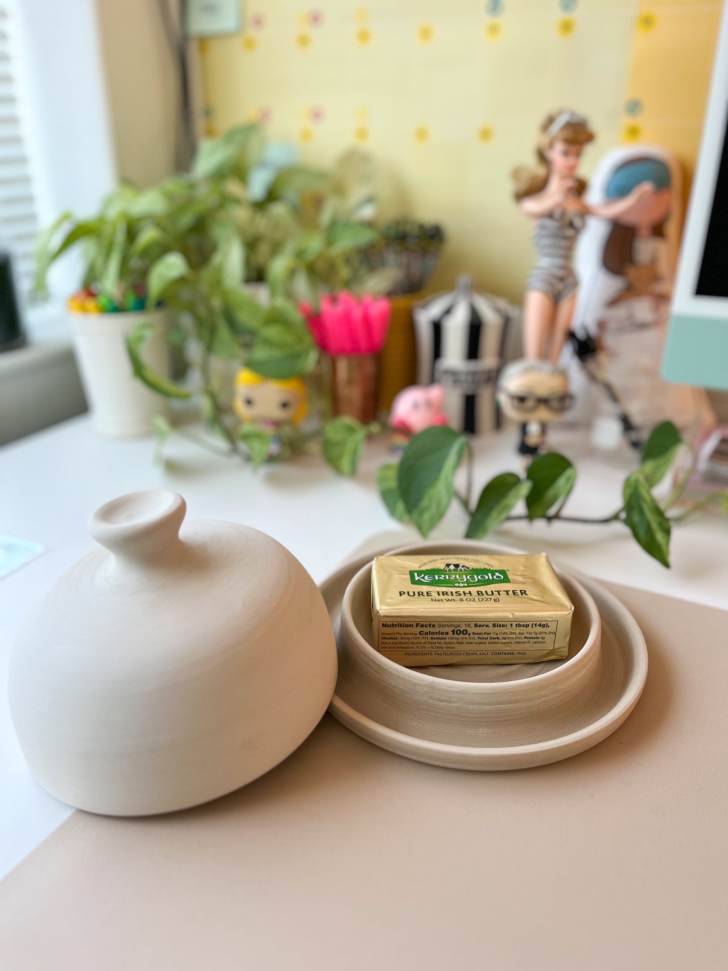 custom order butter dish
