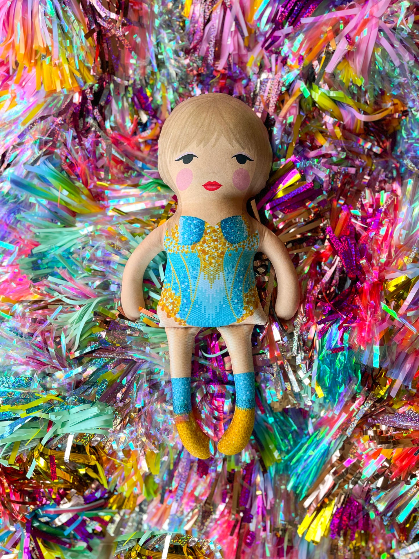 the lover doll in teal