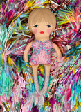 the lover doll in pink and blue
