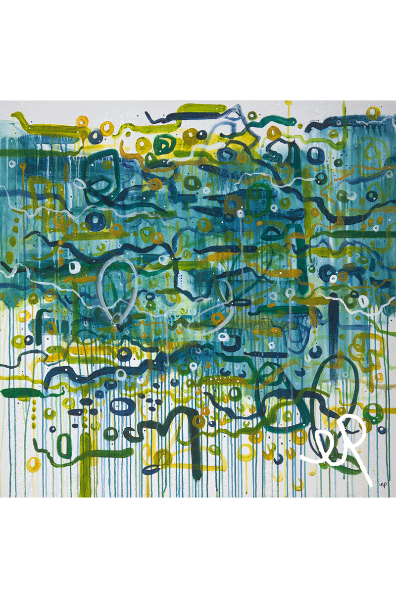 absinthe gummy digital art print