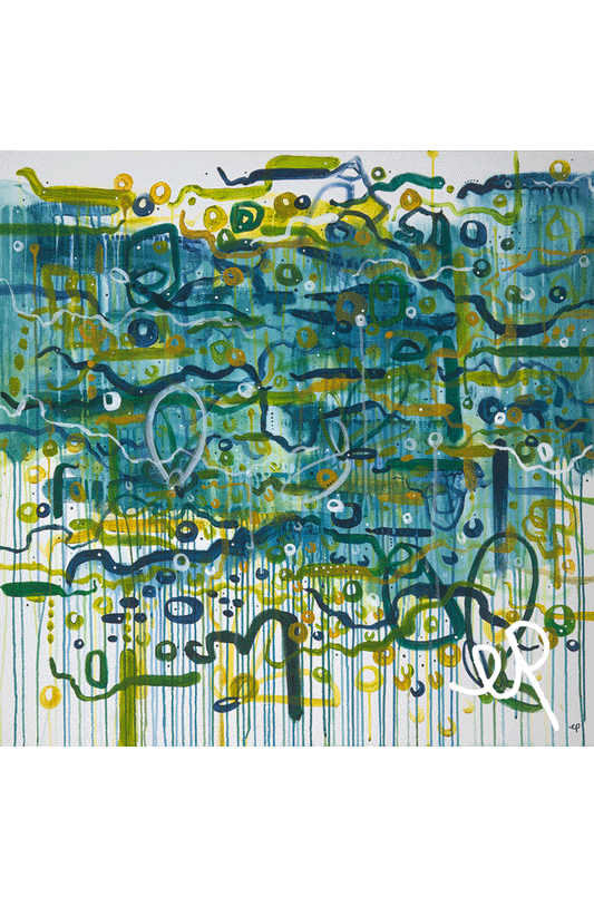 absinthe gummy digital art print