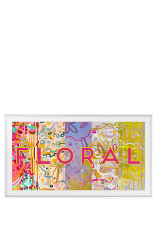 a bundle of frame tv art: floral pack