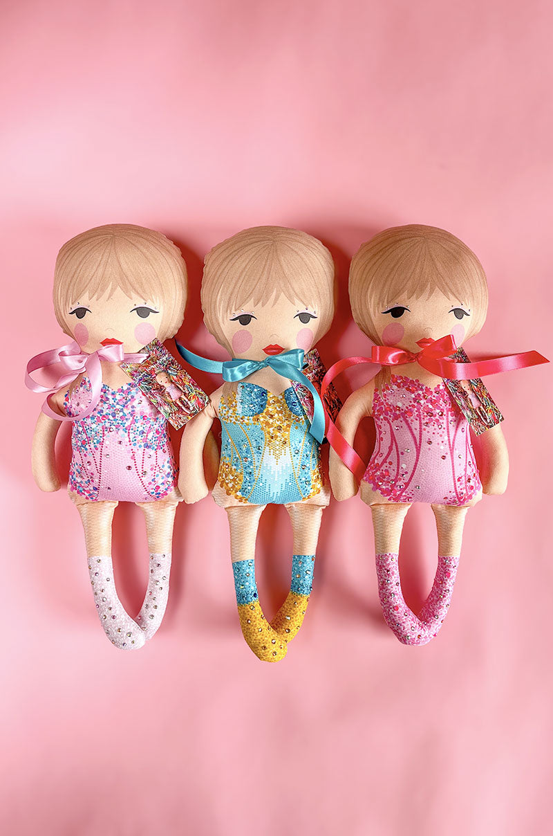 the unstuffed lover doll in hot pink