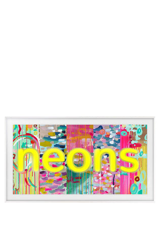 a bundle of frame tv art: neons pack