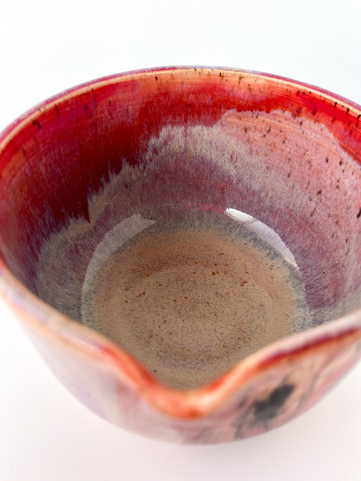 rainbow glaze matcha bowl no.8