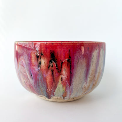 rainbow glaze matcha bowl no.5