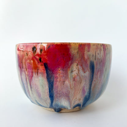 rainbow glaze matcha bowl no.3