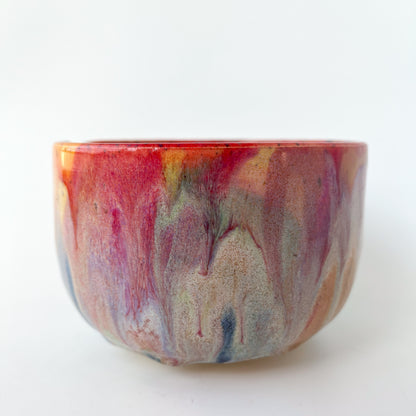rainbow glaze matcha bowl no.4
