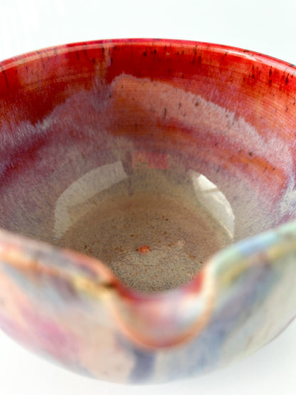 rainbow glaze matcha bowl no.5
