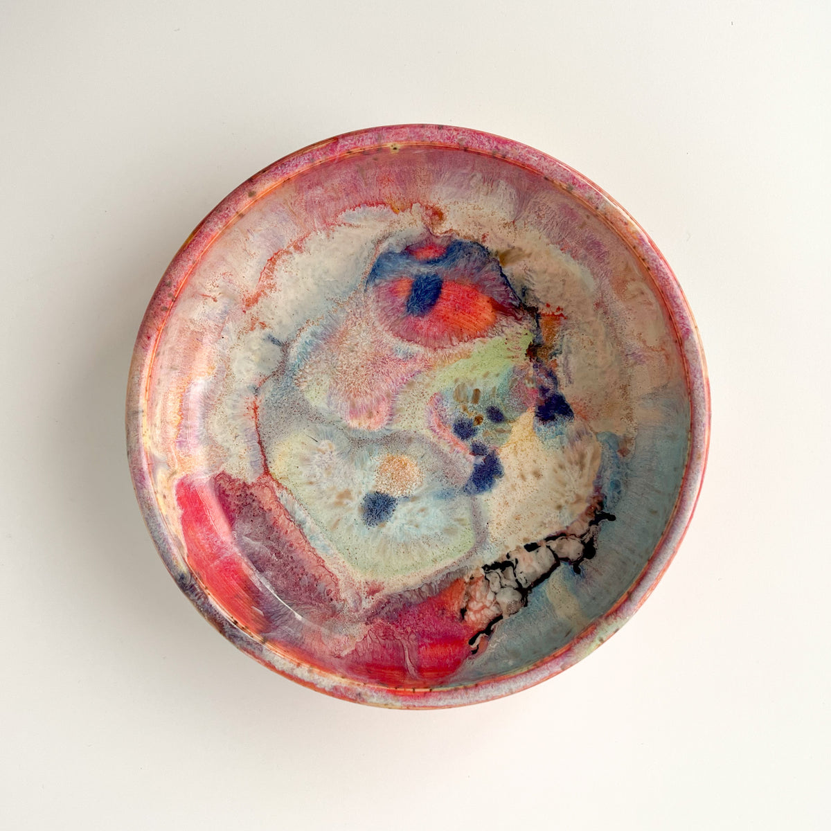 rainbow glaze small blate no.36