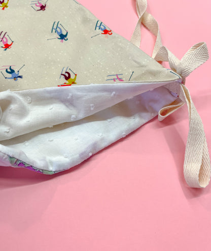 vintage quilt christmas stocking no.48