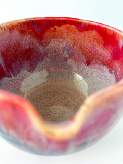 rainbow glaze matcha bowl no.3