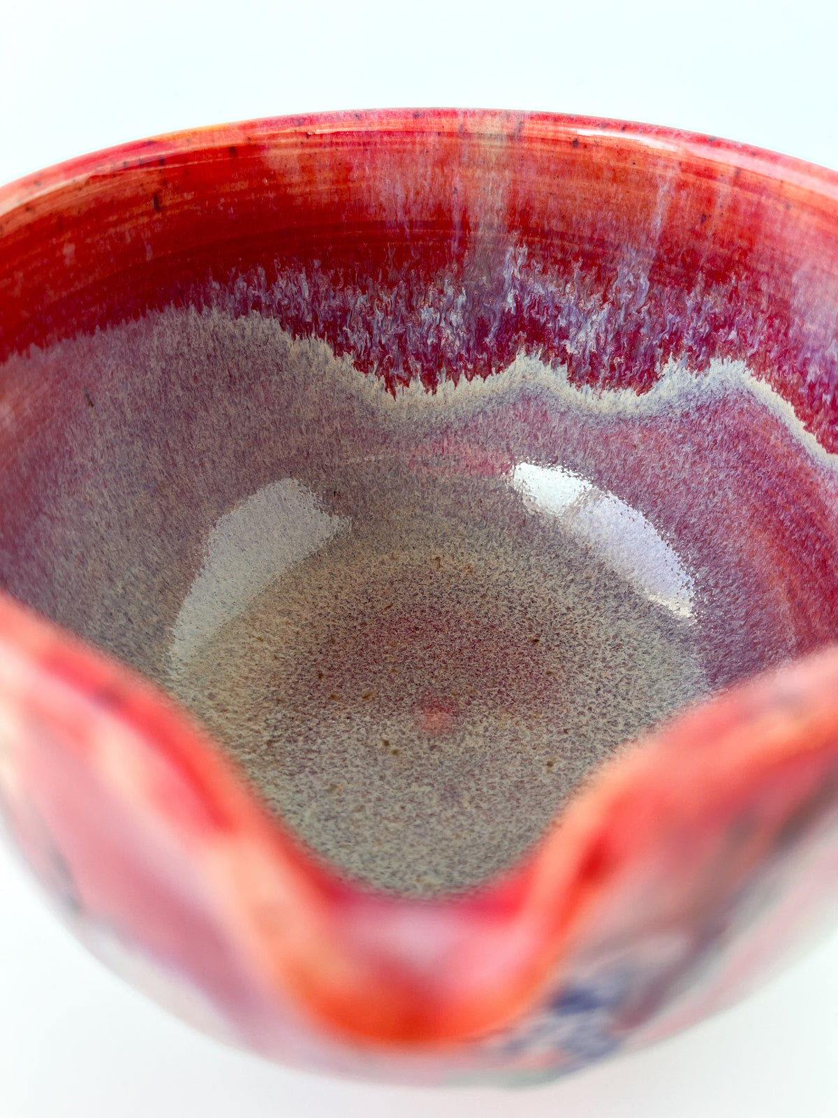 rainbow glaze matcha bowl no.7