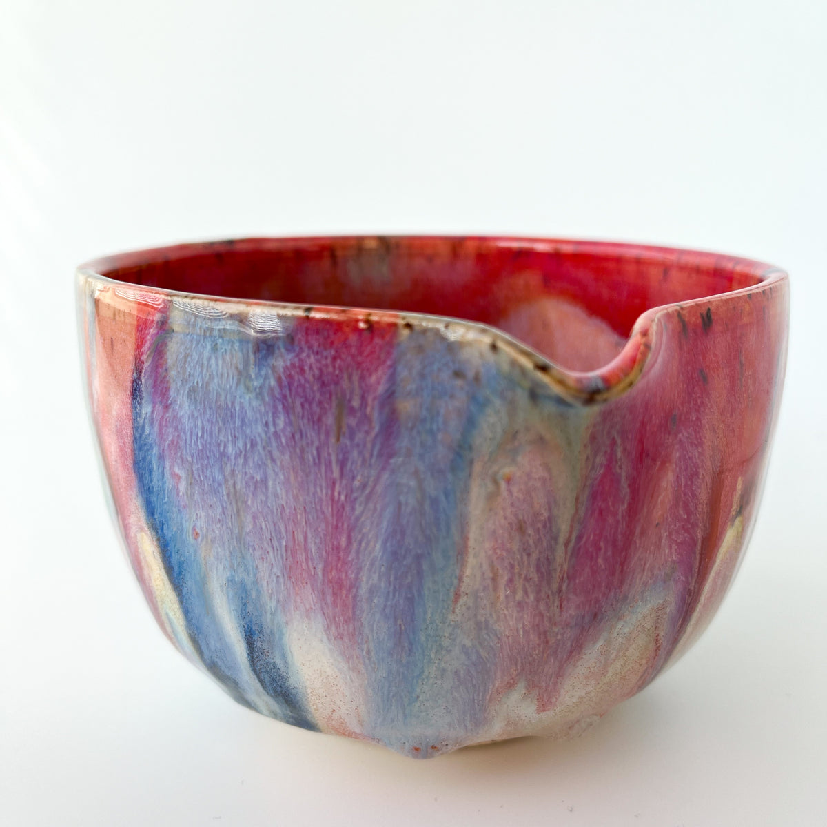 rainbow glaze matcha bowl no.9