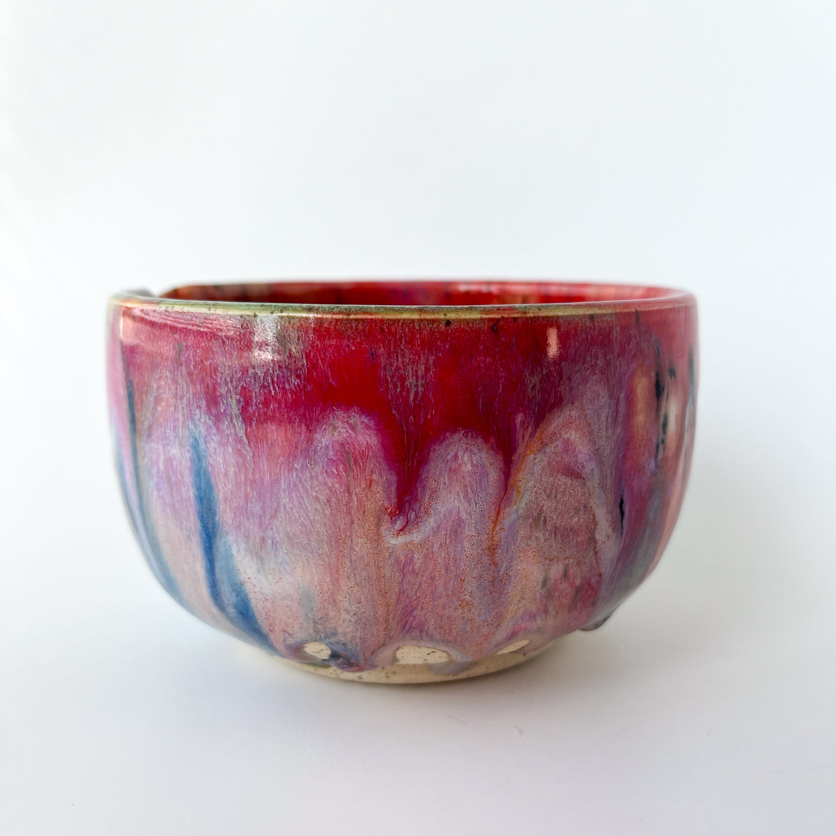 rainbow glaze matcha bowl no.5