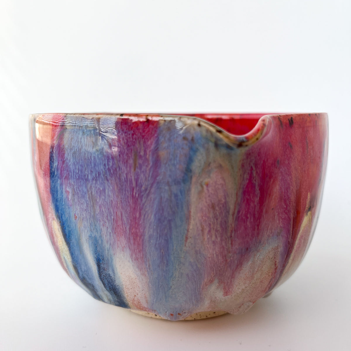 rainbow glaze matcha bowl no.9