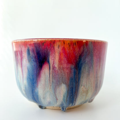 rainbow glaze matcha bowl no.8