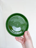 blate / low bowl in grass green - 6”