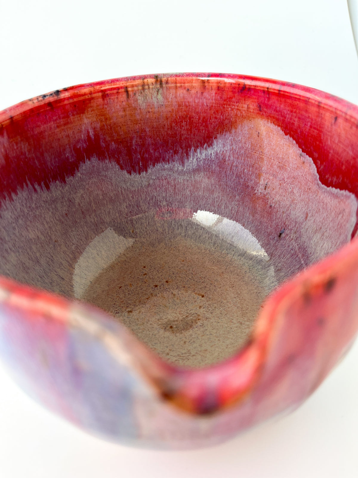 rainbow glaze matcha bowl no.9