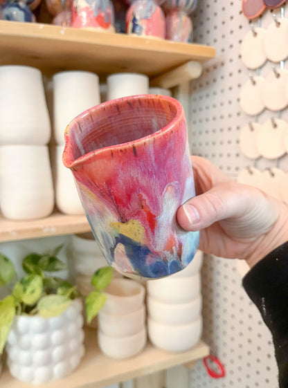rainbow glaze thumb pourer no.11