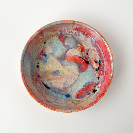 rainbow glaze small blate no.34