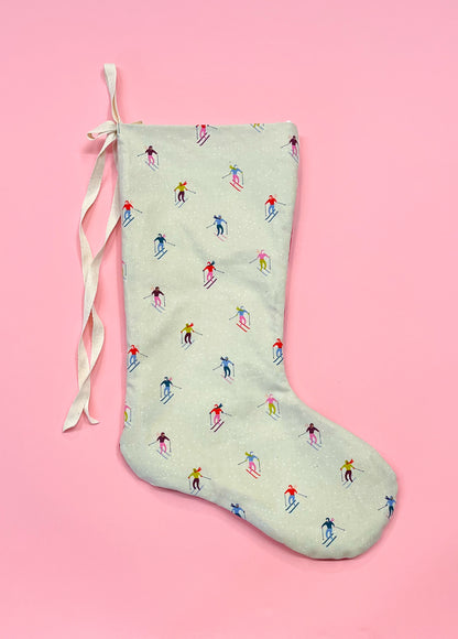 vintage quilt christmas stocking no.48