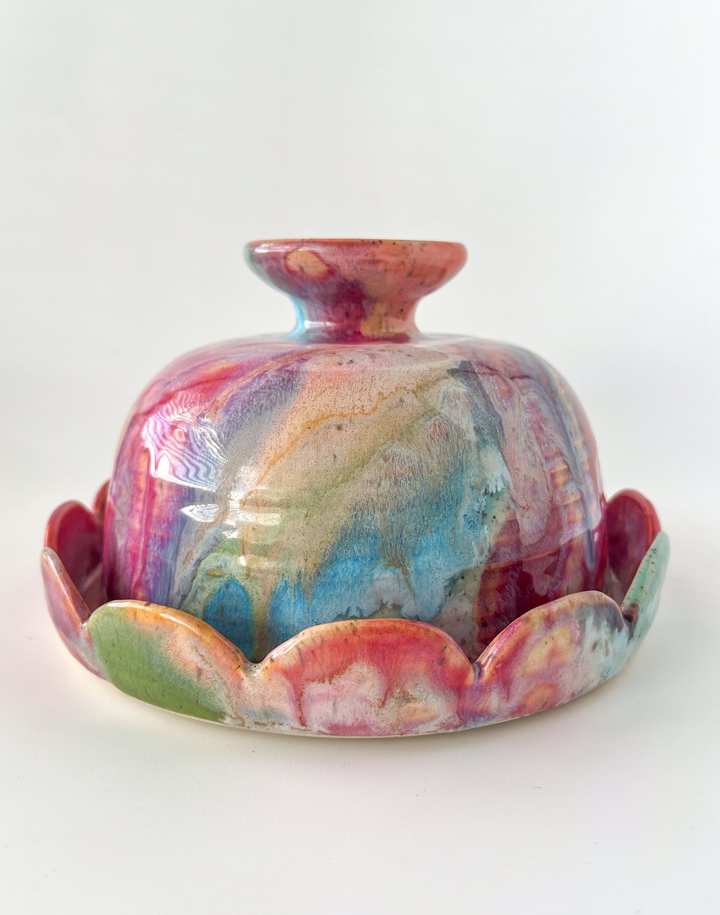 scalloped butter dish no.1