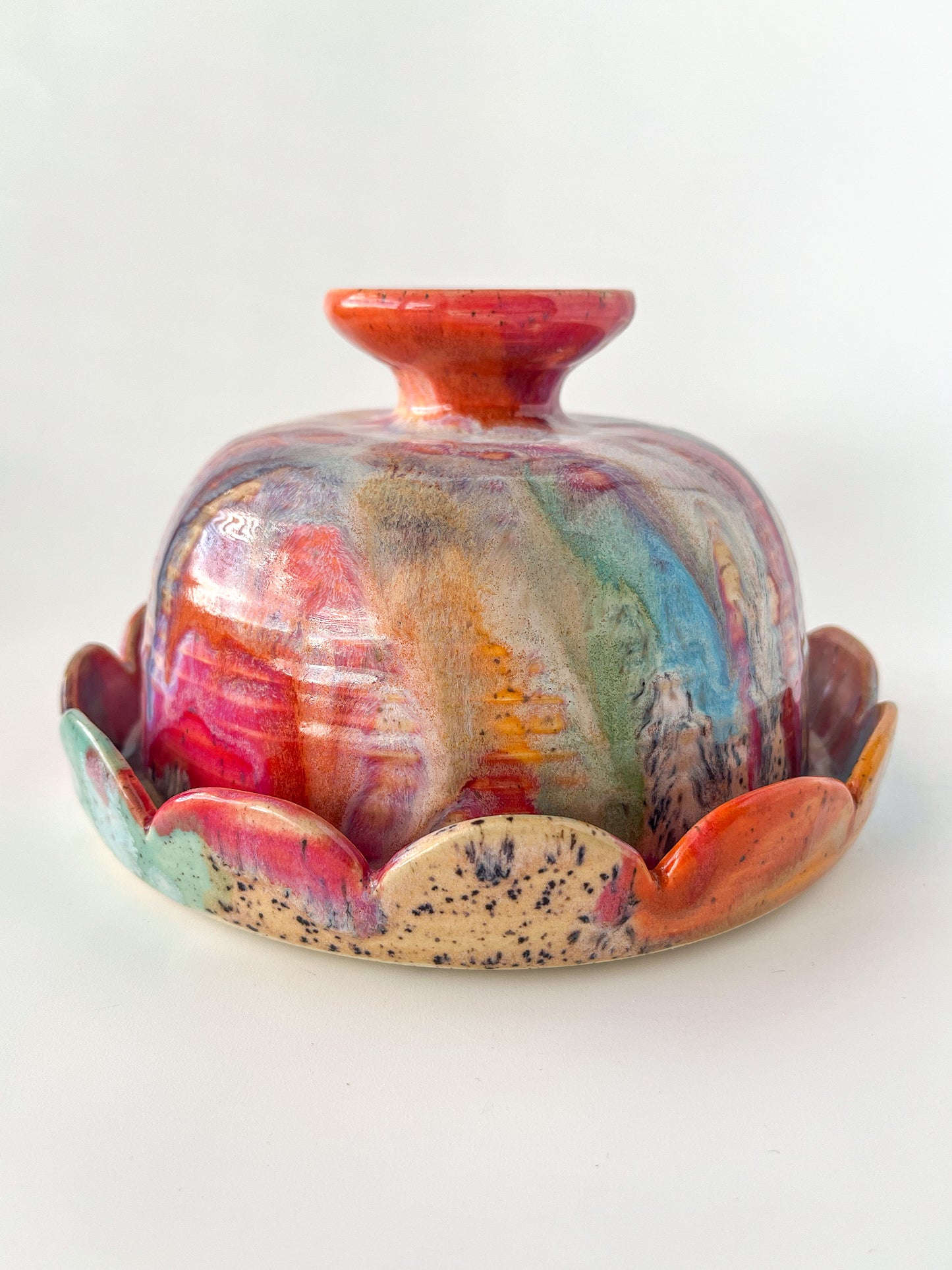 scalloped butter dish no.1