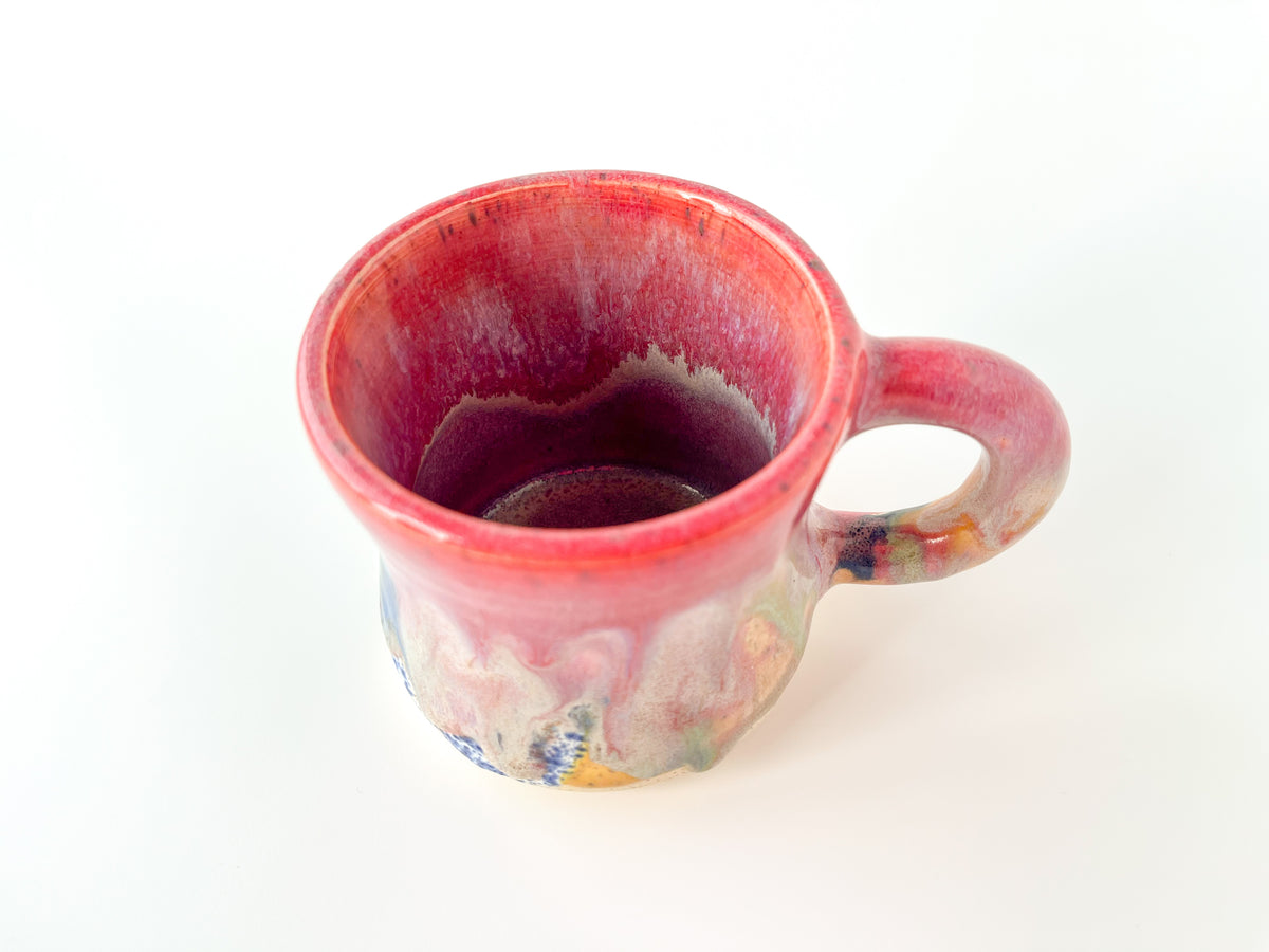 rainbow glaze mug no.3