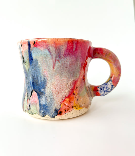 rainbow glaze mug no.4