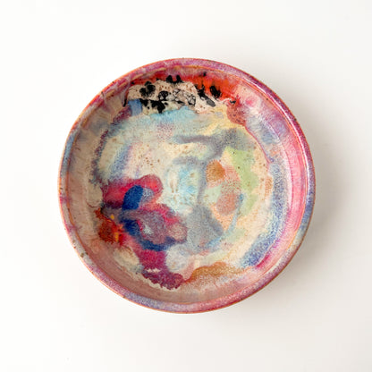 rainbow glaze small blate no.42