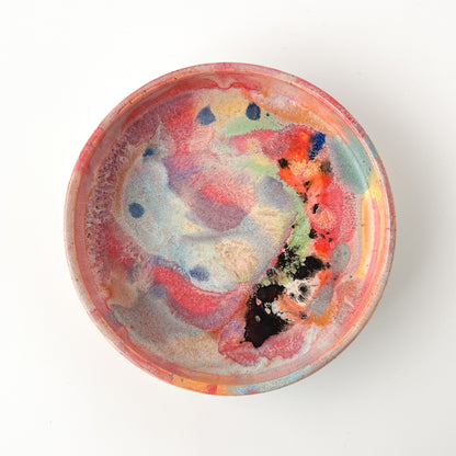 rainbow glaze small blate no.46