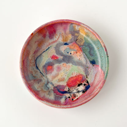 rainbow glaze small blate no.47
