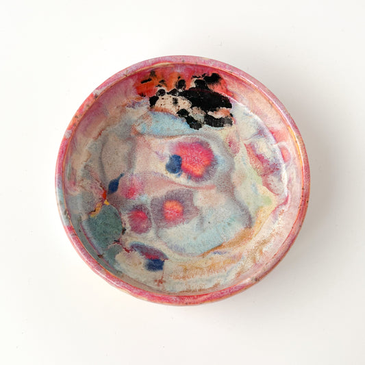 rainbow glaze small blate no.50