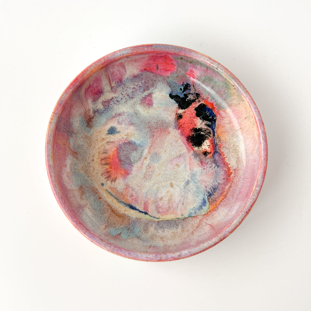 rainbow glaze small blate no.51