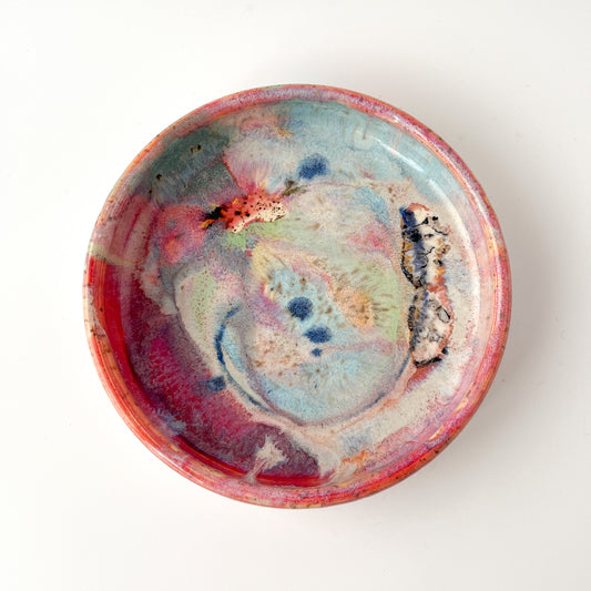 rainbow glaze small blate no.52