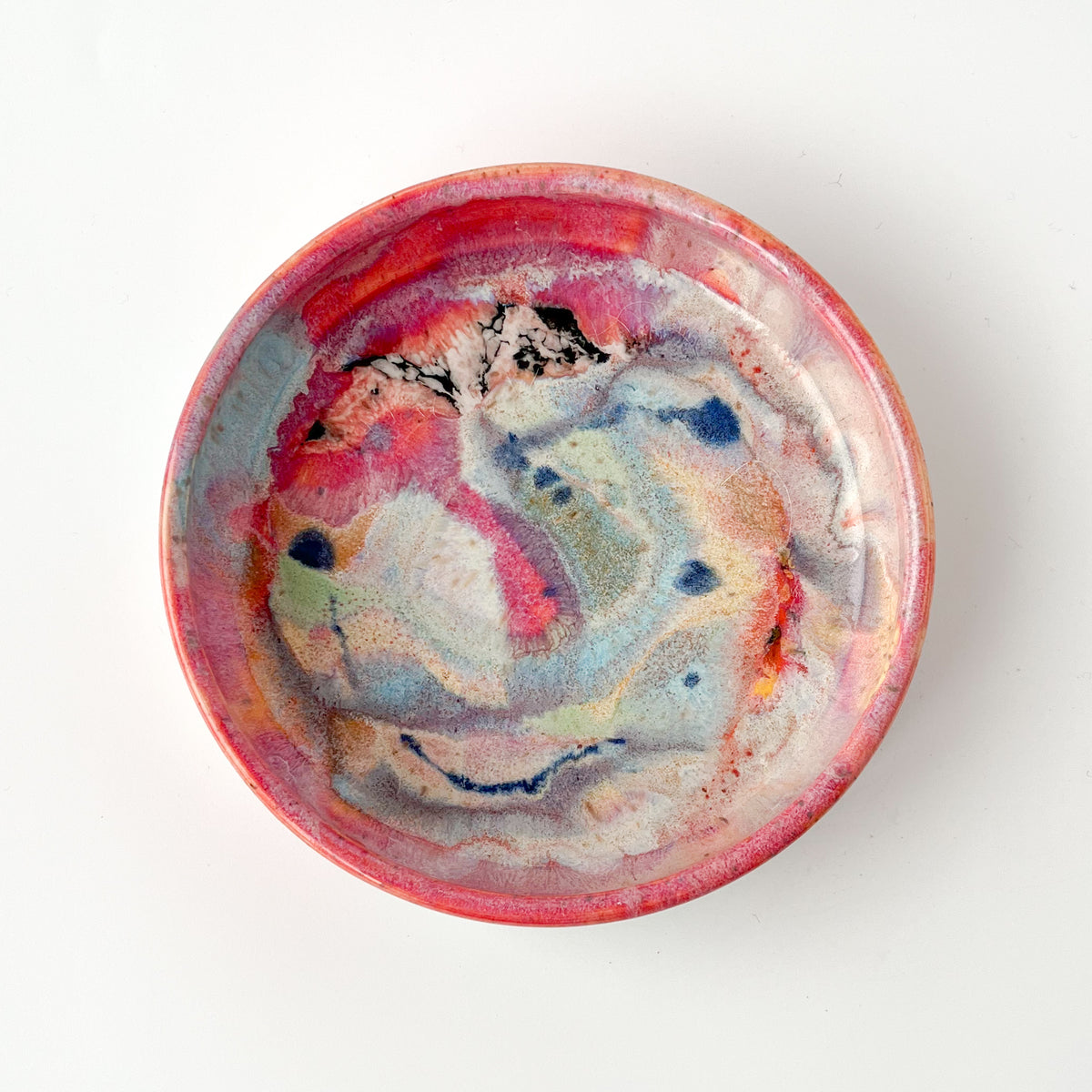 rainbow glaze small blate no.55