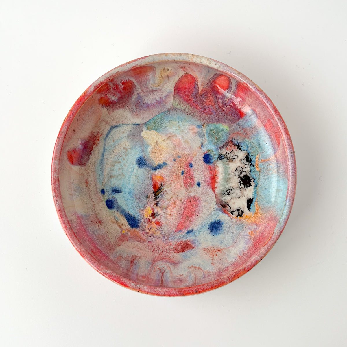 rainbow glaze small blate no.56