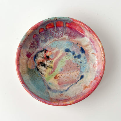 rainbow glaze small blate no.57