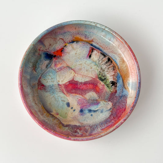rainbow glaze small blate no.59
