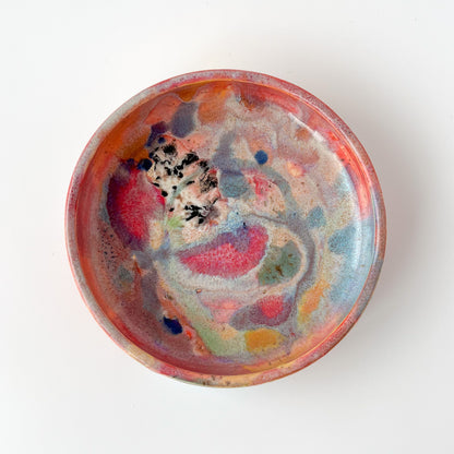 rainbow glaze small blate no.61