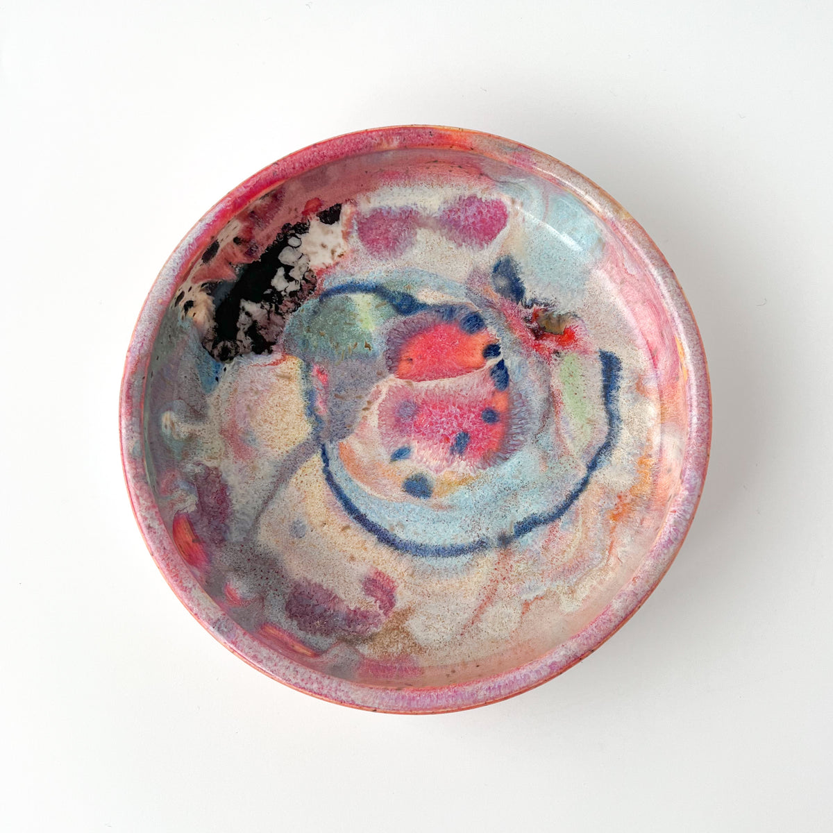 rainbow glaze small blate no.65