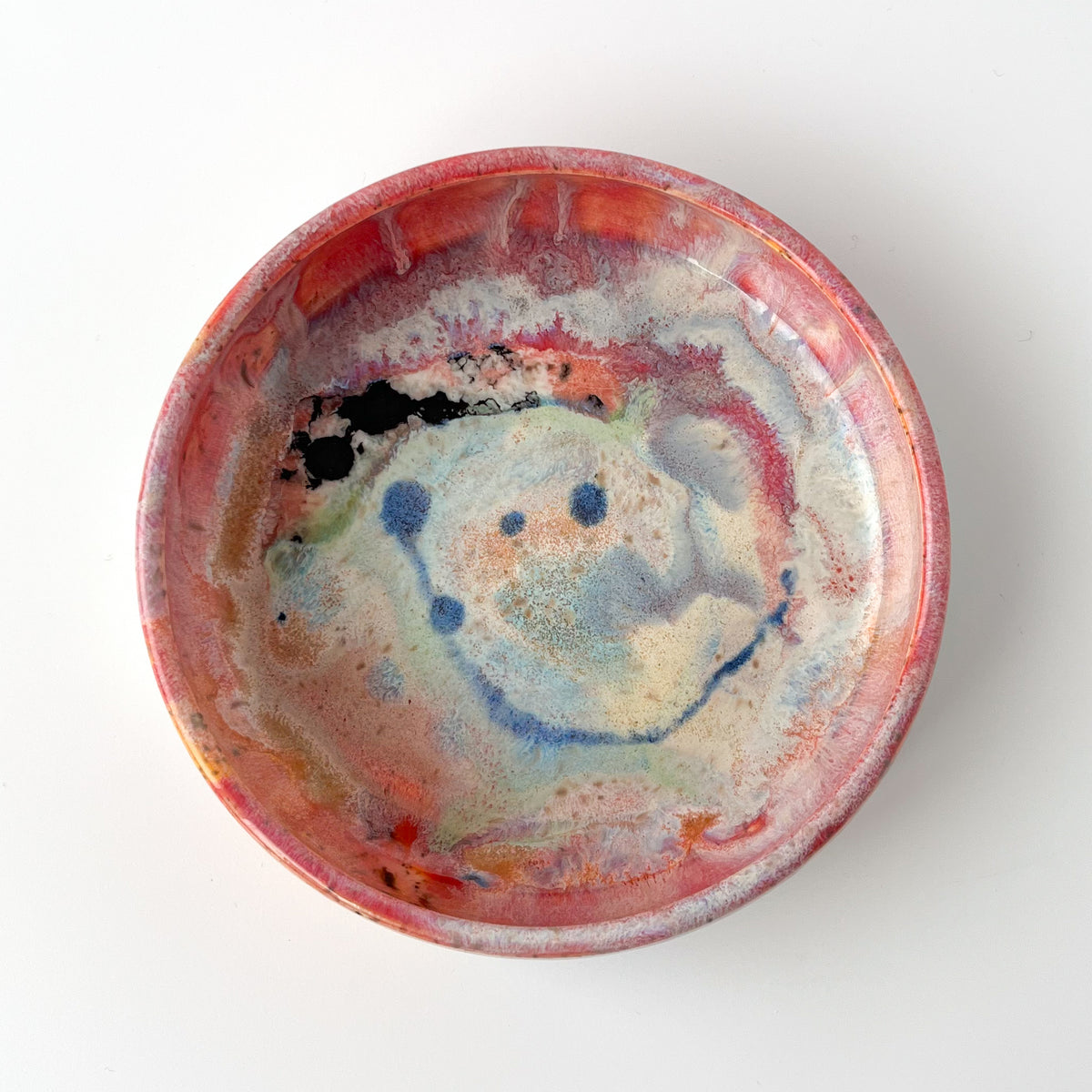 rainbow glaze small blate no.67