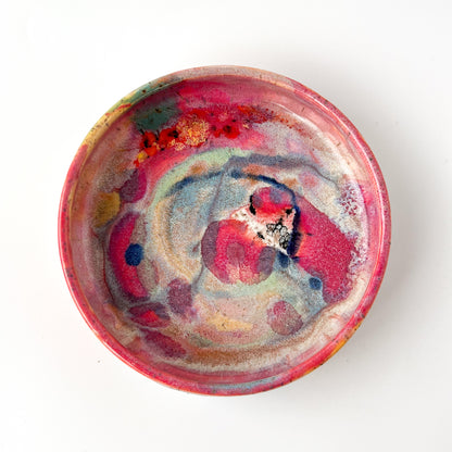 rainbow glaze small blate no.68