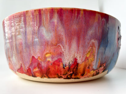 rainbow glaze large bowl no.9