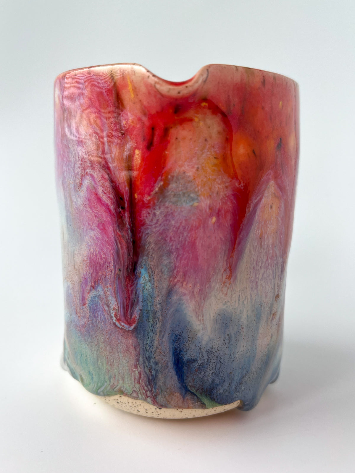 rainbow glaze thumb pourer no.3