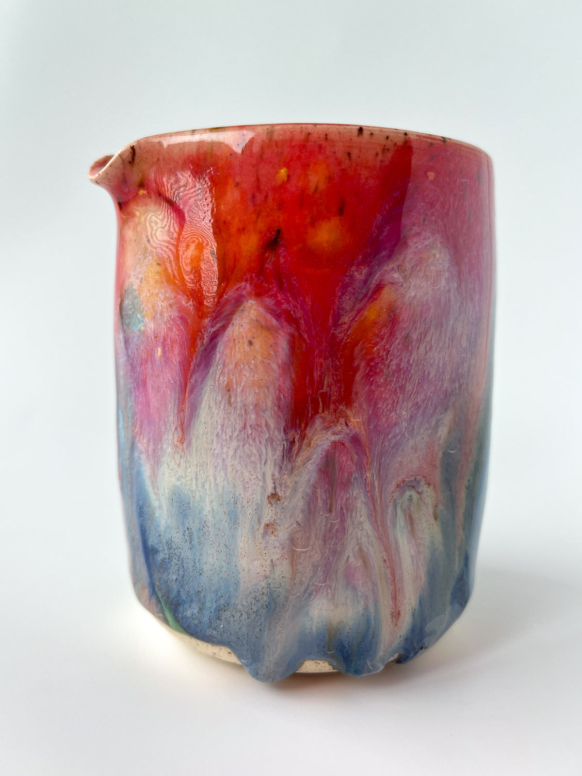 rainbow glaze thumb pourer no.3